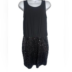 Kensie dress size small little black sleeveless evening dress with sequins 🖤🖤